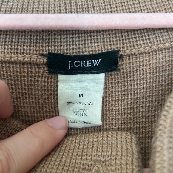 J Crew Merino Wool Sweater Coat - Picture 2 of 5